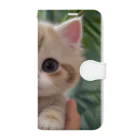 癒しの部屋🐾໒꒱の甘えん坊にゃんこ🐈🐾 Book-Style Smartphone Case