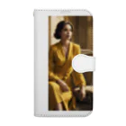 saoc11039の上品 Book-Style Smartphone Case