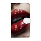 ニゴ猫　shopのkiss me Book-Style Smartphone Case