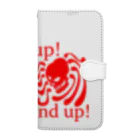 『NG （Niche・Gate）』ニッチゲート-- IN SUZURIのGet Up! Stand Up!(赤) Book-Style Smartphone Case