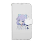 猫耳少女の悪 Book-Style Smartphone Case