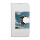 pezupezuの空飛ぶワンダフル犬 Book-Style Smartphone Case