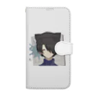 猫耳少女のゆず Book-Style Smartphone Case