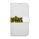 micyorina shopのmicyorina オリジナル logo Book-Style Smartphone Case