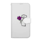 アンニュイの花プレ Book-Style Smartphone Case