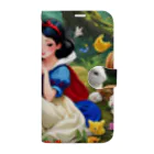 ぴよぴよショップの森の白雪姫 Book-Style Smartphone Case