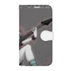 PALA's SHOP　cool、シュール、古風、和風、のGUITAR GIRLS　６■ Book-Style Smartphone Case