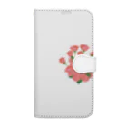 みさとの薔薇の花束 Book-Style Smartphone Case