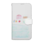 atelier_lapislazuliの夏 Book-Style Smartphone Case