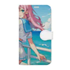 yozoraniyumeoの魔法セーラー少女 Book-Style Smartphone Case