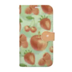 St.MariaのiPhone手帳型【Dem】 Book-Style Smartphone Case