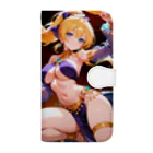 REALIVE(リアライブ)🎁公式の紫の踊り子タレイア 二次元タレイアシリーズNo.2 4-2-250204 Book-Style Smartphone Case