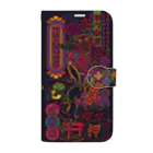中村杏子のアジアンネオン Book-Style Smartphone Case