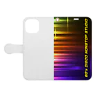 DJ-Shinoharaの80's NONSTOP DISCO STUDIO Book-Style Smartphone Case:Opened (outside)