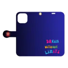 KSBのdream without limits Book-Style Smartphone Case:Opened (outside)