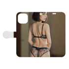 MatureWomanCollectionの伊藤 絵理子 Book-Style Smartphone Case:Opened (outside)