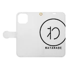 nabeking54のわたなべ専用アイテム Book-Style Smartphone Case:Opened (outside)