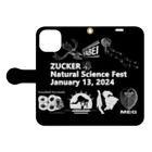 ZUCKERのZUCKER Natural Science Fest 2024 Book-Style Smartphone Case:Opened (outside)