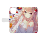 美少女アイテム専門店の美少女㊴ Book-Style Smartphone Case:Opened (outside)