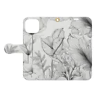 tomokoの花・はな・HANA4 Book-Style Smartphone Case:Opened (outside)