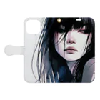 lblのennui-lady【1st】 Book-Style Smartphone Case:Opened (outside)