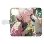 ぶーたんの犬との素敵な週末 Book-Style Smartphone Case:Opened (outside)