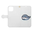 きゅんくじ🐳のキュンくじ🐋 Book-Style Smartphone Case:Opened (outside)