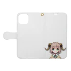 帝弼shopの帝弼のドラゴンの女の子 １ Book-Style Smartphone Case:Opened (outside)