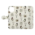 madein8☞shopのanimal Book-Style Smartphone Case:Opened (outside)