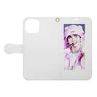 baekhyun-32のベッキョングッズ Book-Style Smartphone Case:Opened (outside)