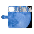 Super_BluemoonのSuper Bluemoon Brand🎵 手帳型スマホケースを開いた場合(外側)