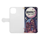 MOONY'S Wine ClosetのWine Treasure Trove Book-Style Smartphone Case:Opened (outside)