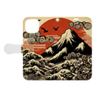 aNnewiNのaN.25 Book-Style Smartphone Case:Opened (outside)