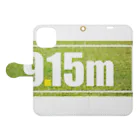 #女子サカマガ by airplantsの9.15m football Book-Style Smartphone Case:Opened (outside)