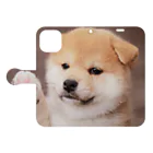 金太郎の可愛い柴犬 Book-Style Smartphone Case:Opened (outside)