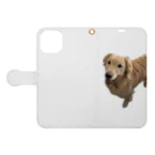 mesubutakakkaの雌豚閣下の飼い主くん(犬) Book-Style Smartphone Case:Opened (outside)