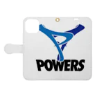 POWERSのPOWERS Book-Style Smartphone Case:Opened (outside)