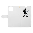 keystoneのguitarist3 Book-Style Smartphone Case:Opened (outside)