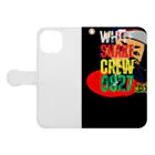 White Snake Crew 0827 公式ショップ【山口県岩国市】の斎藤道場2024 Book-Style Smartphone Case:Opened (outside)