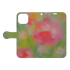 tleflower のFlower Book-Style Smartphone Case:Opened (outside)