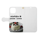 がーるずしょっぷのパンダコッタ🐼🐾 Book-Style Smartphone Case:Opened (outside)