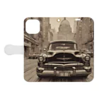 Minimal MuseのClassic Downtown Ride Book-Style Smartphone Case:Opened (outside)