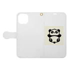 RIKUPANDAの🐼 Book-Style Smartphone Case:Opened (outside)