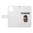 araakii@꧁THE DOGRUN꧂のTHE DOGRUN PIXEL 01 Book-Style Smartphone Case:Opened (outside)