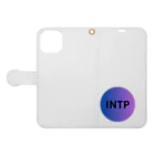 YumintjのINTP - 論理学者 Book-Style Smartphone Case:Opened (outside)