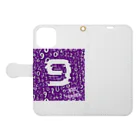 jhajhaのsoul number9 Book-Style Smartphone Case:Opened (outside)