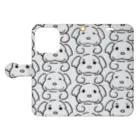 へなちょこドッグ公式ショップのカバドッグ Book-Style Smartphone Case:Opened (outside)