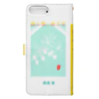 SOMORIの【iPhone 6 Plus/6s Plus/7 Plus/8 Plus】跳満 Book-Style Smartphone Case :back