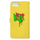 HimoGGのFantome Low...（Yellow） 手帳型スマホケースの裏面