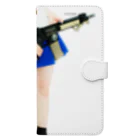 PPPRのgrumble gun girl  Book-Style Smartphone Case